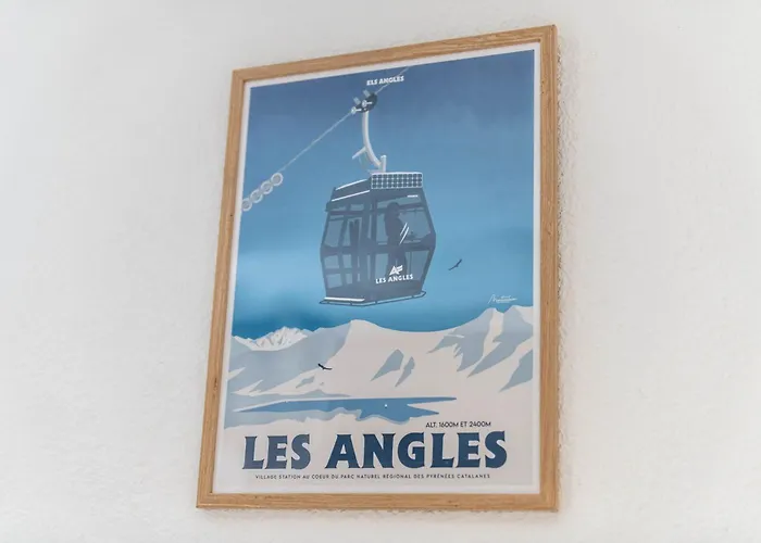 L'ourson Des Angles, Avec Terrasse, Vues Sur Les Pistes Et Matemale Apartamento *